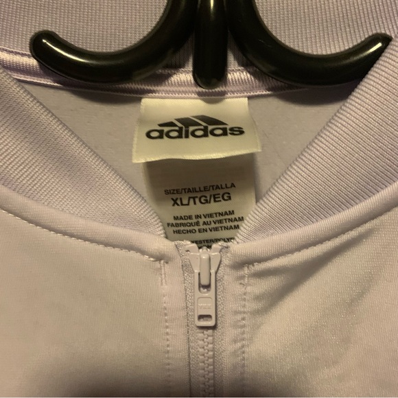 Girls Adidas Zip Up - Picture 3 of 5